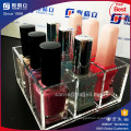 Factory High-End Acrylic Nail Polish Stand with 9 Bottles